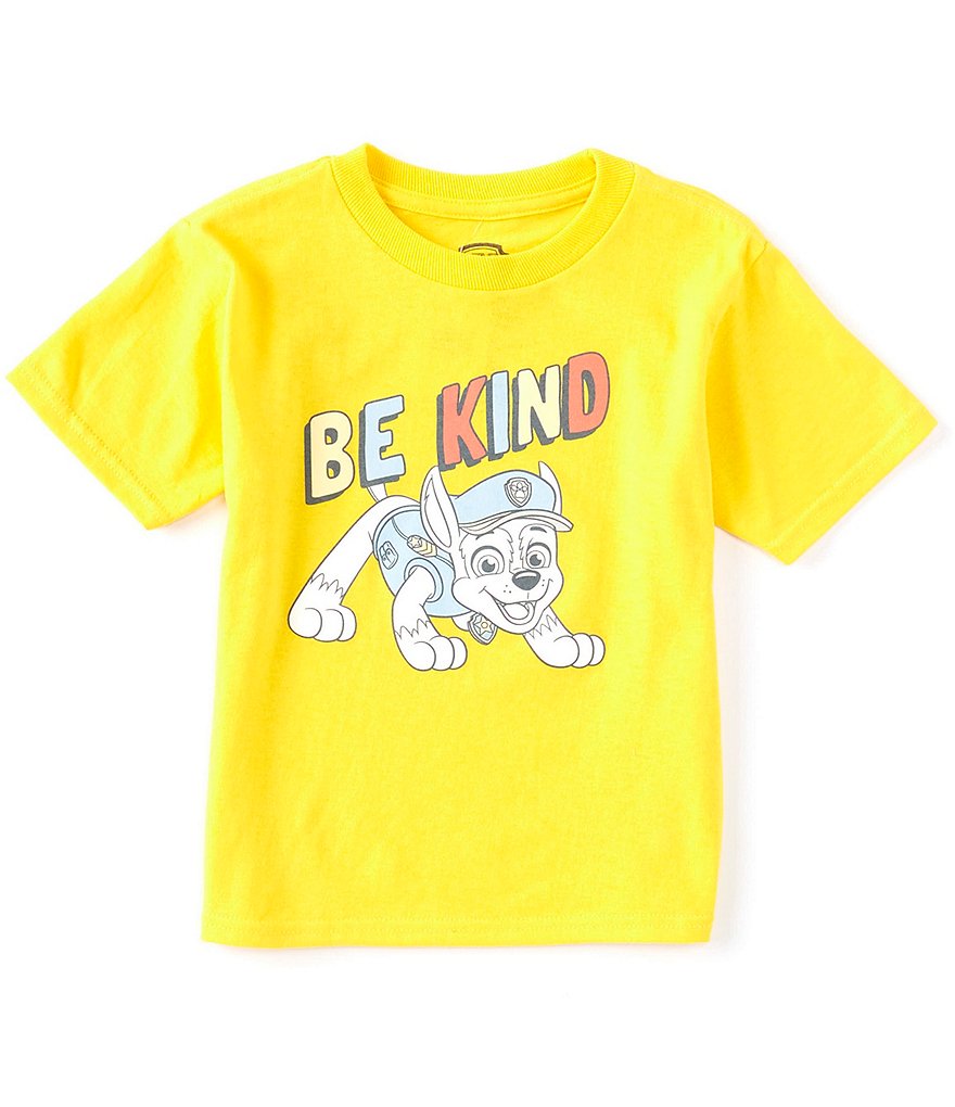 Paw Patrol Little Boys 2T-7 Short-Sleeve Be Kind Graphic Tee