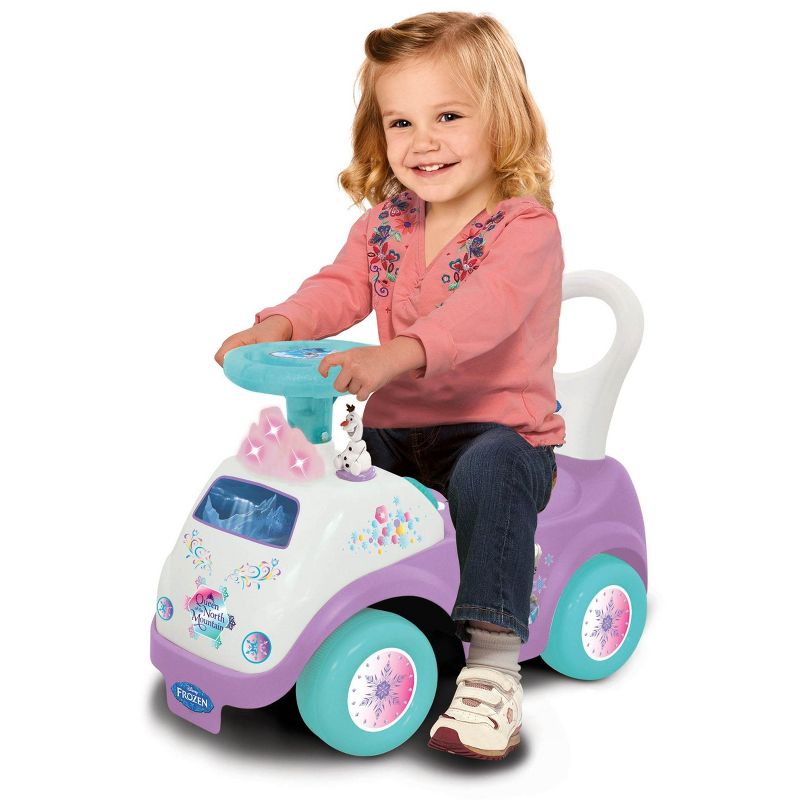 Kiddieland Girls Disney My First Frozen Toddler Activity Ride-On Push Car