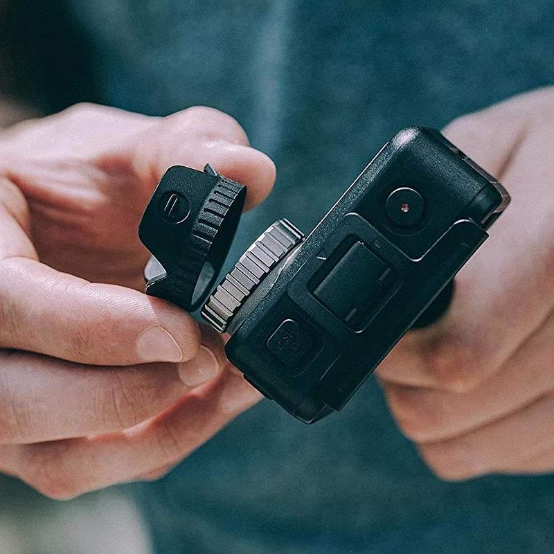 Huaye OSMO Compact Action 4K Waterproof Camera Sport Type-C Cable Protector Lens Hood Cage Compatible with DJI OSMO Action Camera Accessories ( Action Camera Extension Pole Tripod Plus)