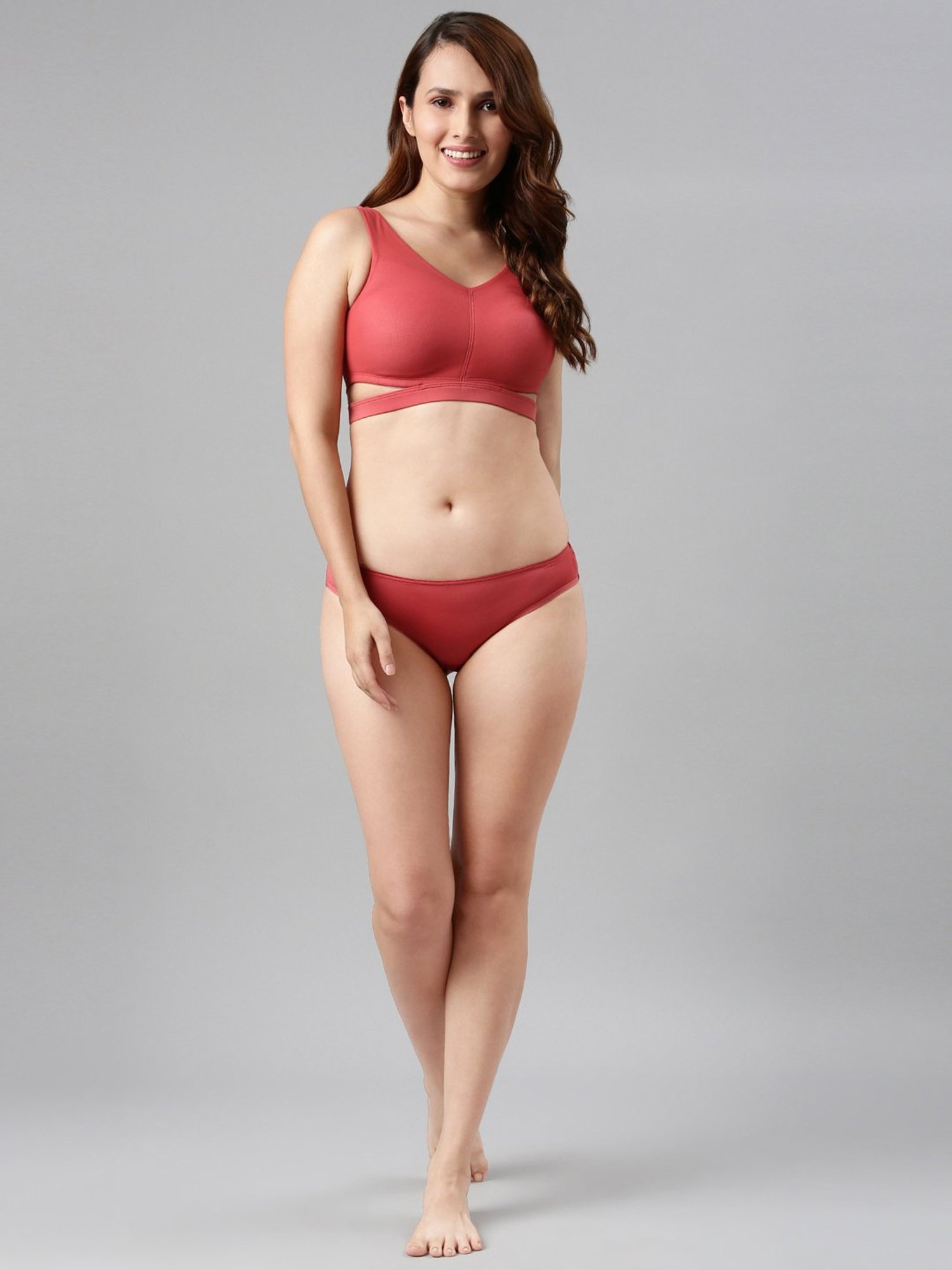 Enamor Coral Bikini Panty
