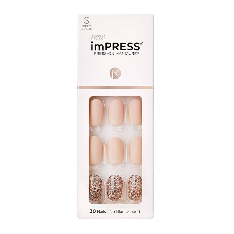 Kiss imPRESS Press-On Manicure False Nails - Evanesce - 30ct