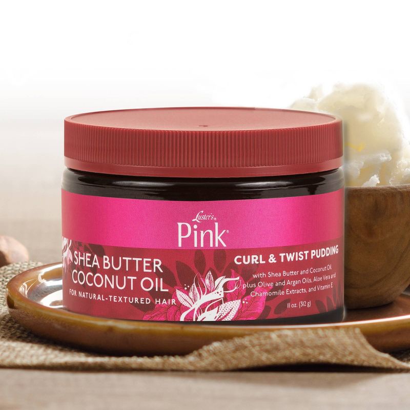 Luster's Pink Shea Butter Coconut Oil Curl & Twist Pudding - 11oz