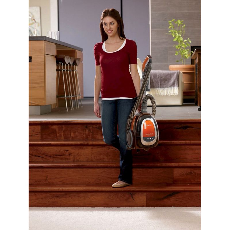 BISSELL Hard Floor Expert Deluxe Canister Vacuum - Burnt Orange 1161