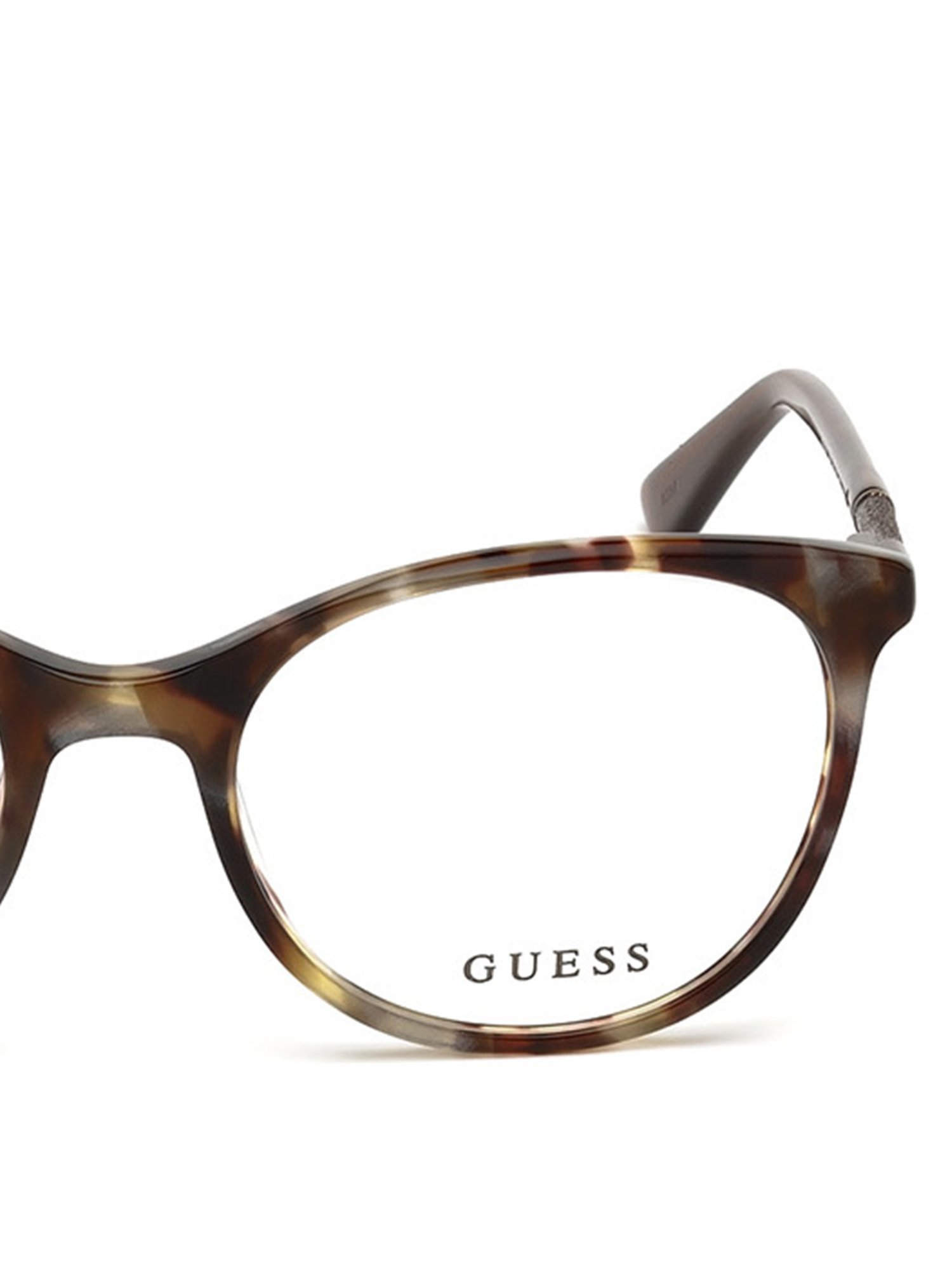 Guess GU265752053FR Brown Full Rim Round Frame