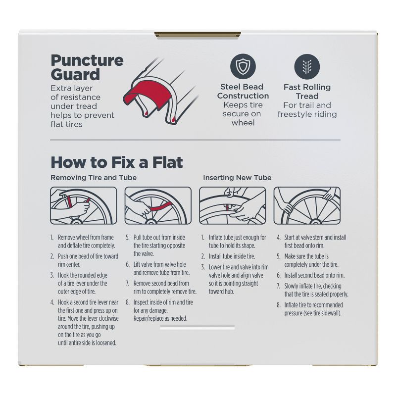 Schwinn 20" BMX Bike Tire - Black