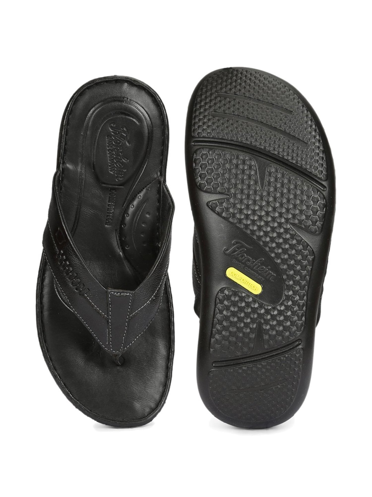 Florsheim Black Thong Sandals