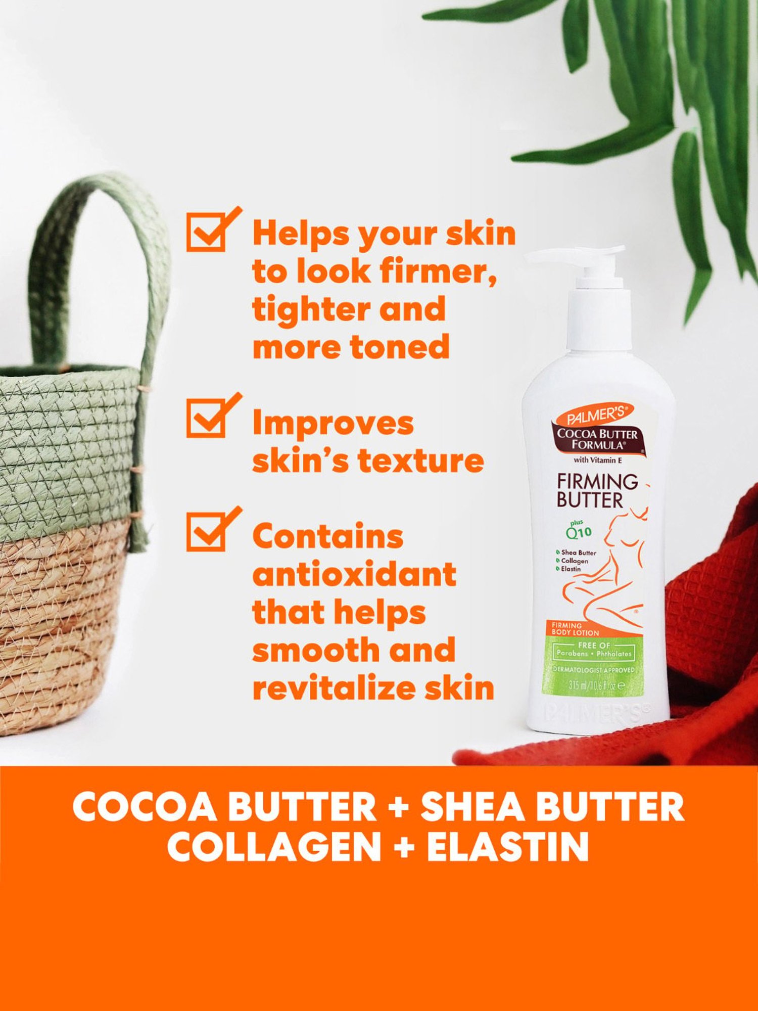 Palmer's Cocoa Butter Formula with Vitamin E Firming Butter Body Lotion - 315 ml