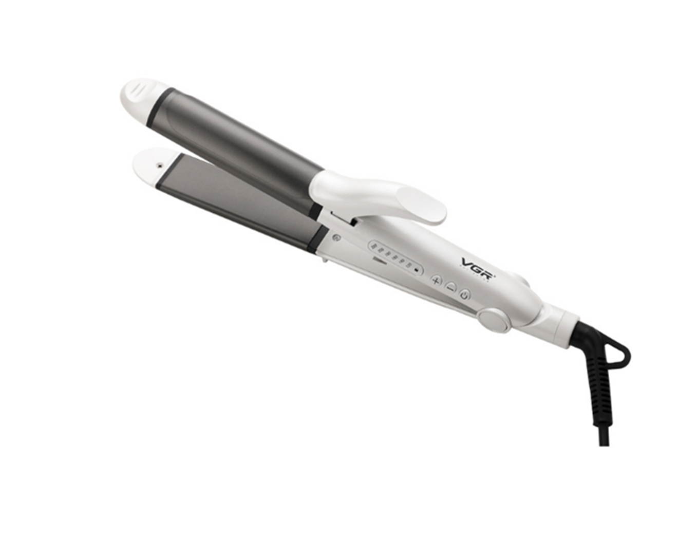 Select Mall Household 2 In 1 Straight Volume Dual Purpose Curling Rod Ceramic Straightener Curling Iron Electric Splint