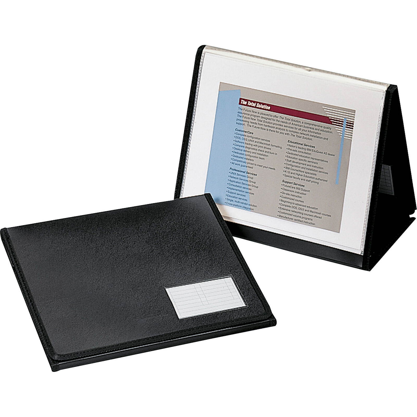 Cardinal Easel Showfile Presentation Book, Horizontal - Letter - 8.50" X 11" -