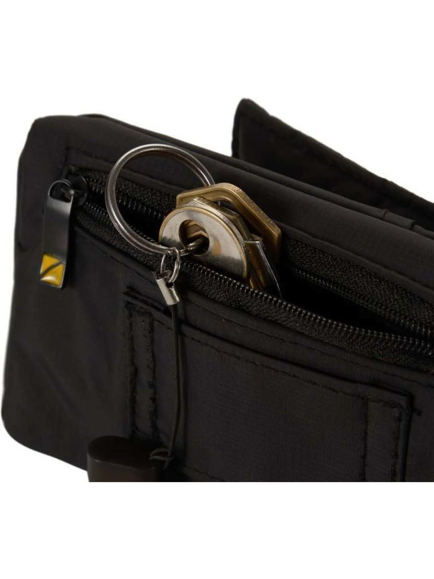 Travel Blue Black Solid Phone Pouch