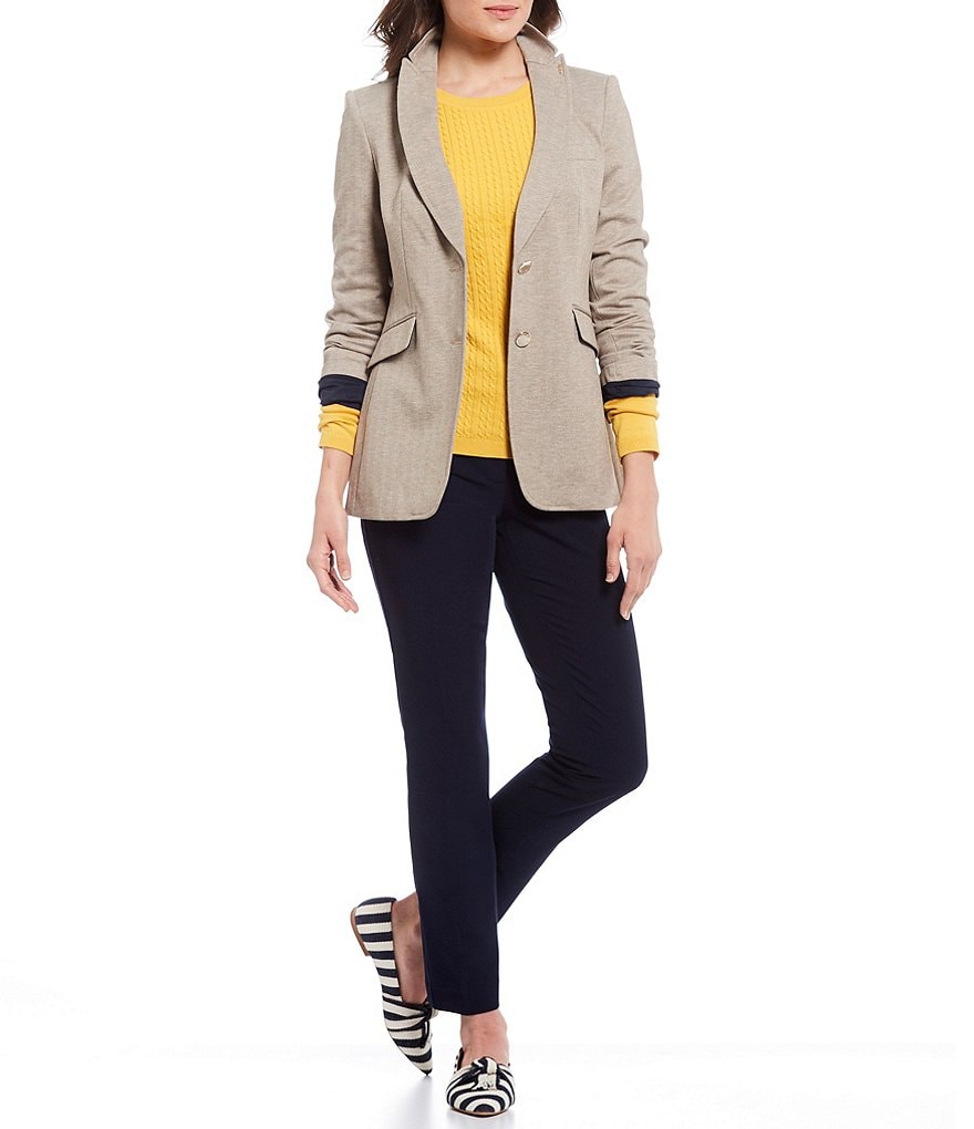 Tommy Hilfiger Tuxedo Straight Leg Pants