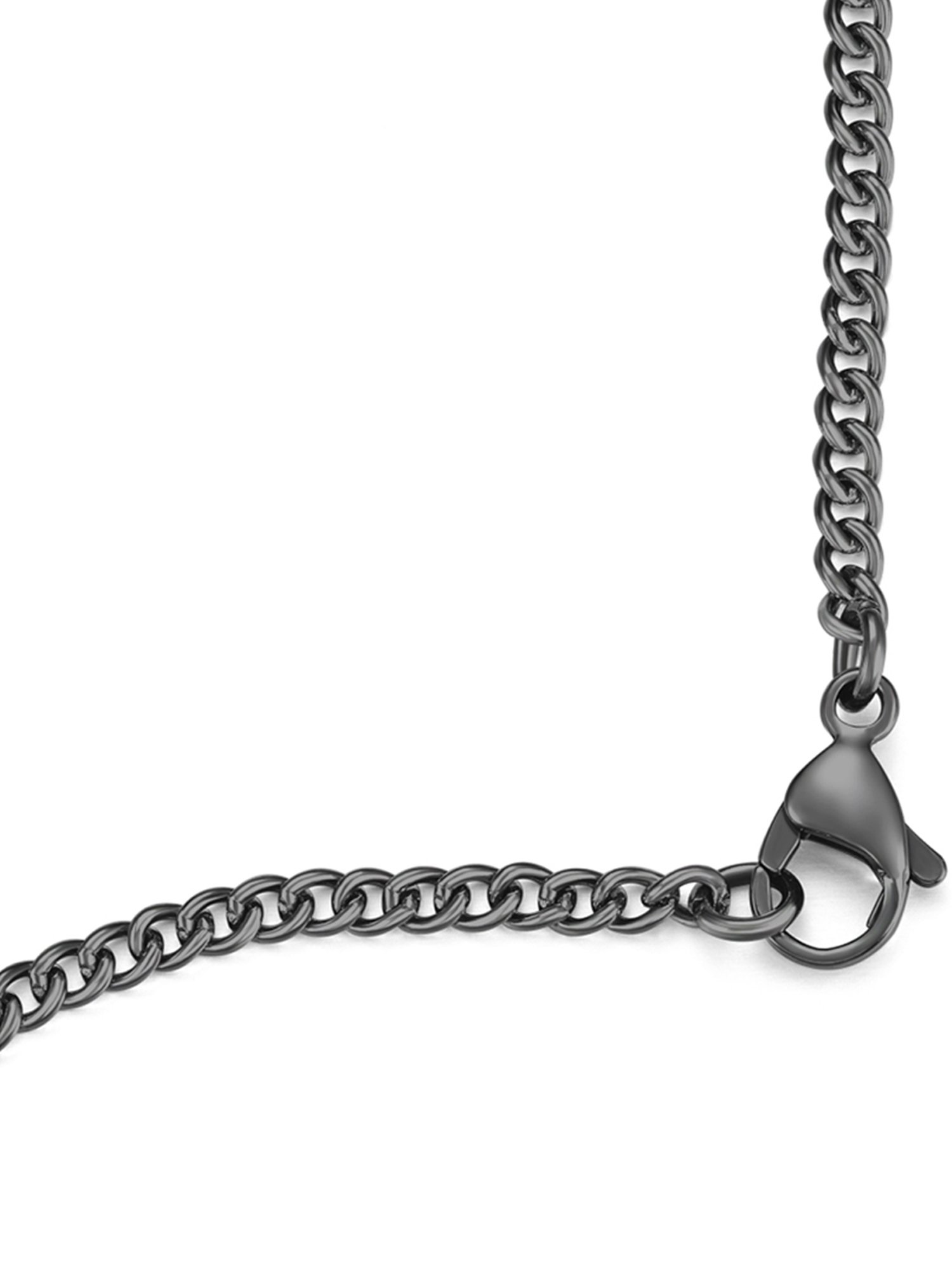 Ducati Corse Duo Grey Necklace for Men's - DTAGN0001001