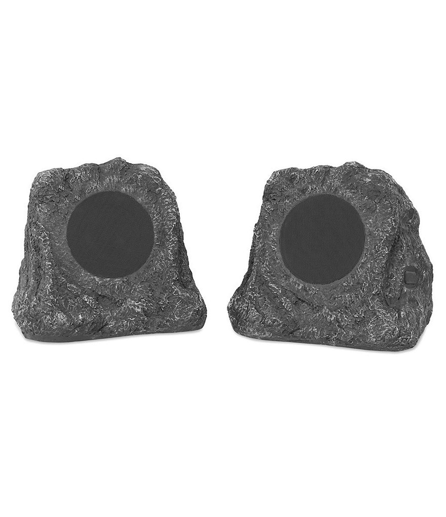 Innovative Technology Victrola Wireless Waterproof Rechargeable Bluetooth Outdoor Rock Speakers