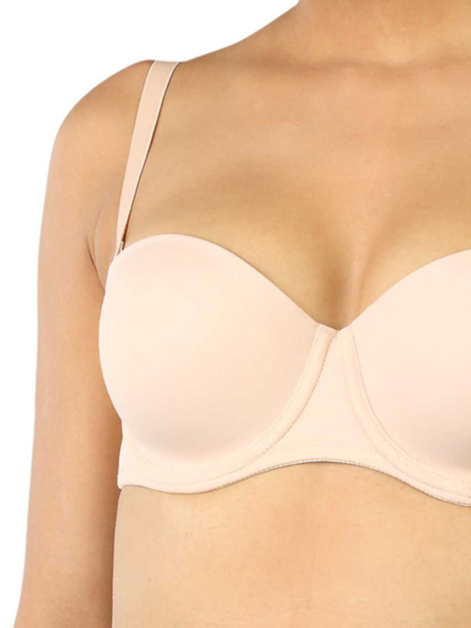 Triumph Beige Padded Demi Cup Bra