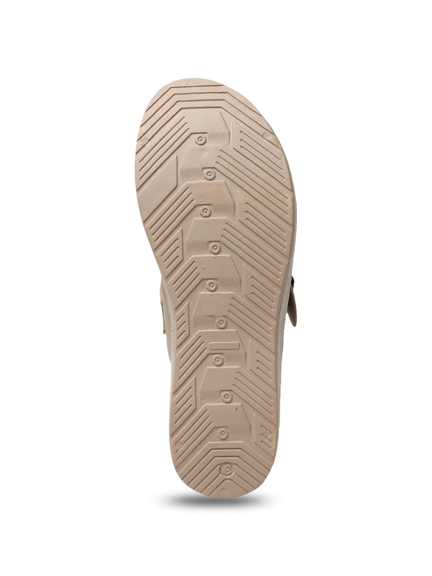 Iconics Women's Beige Thong Wedges