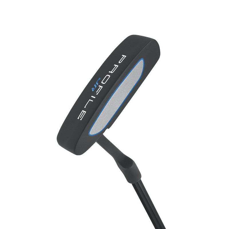 Wilson 2017 Junior Right Hand Golf Set, Blue & Wheeled Golf Bag Travel Case