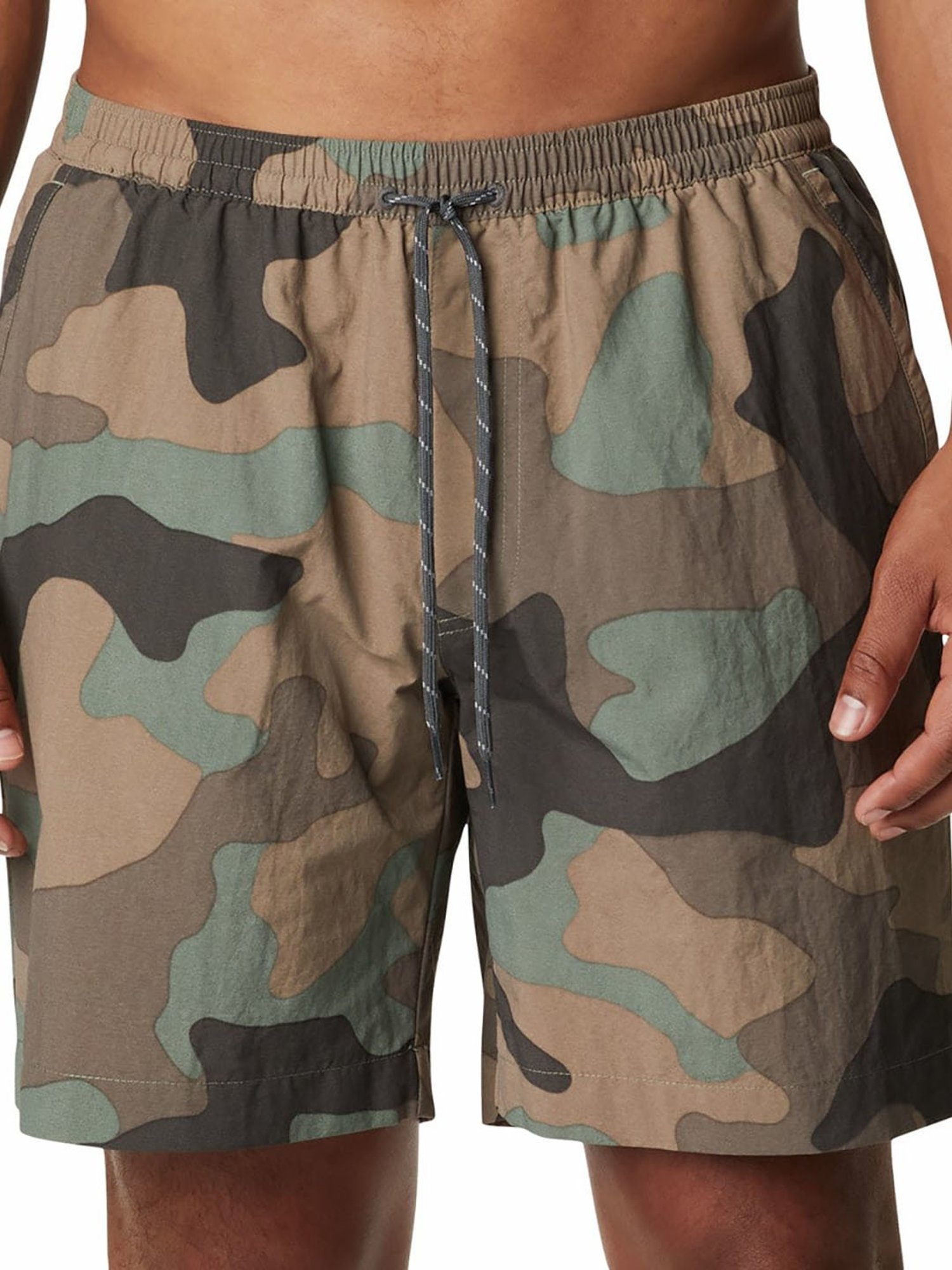 Columbia Men Green M Summerdry Shorts