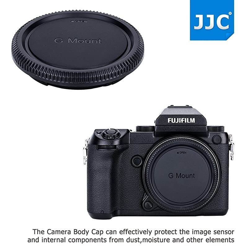 Camera Body Cap Rear Lens Cap Protector for Fujifilm G Mount Camera GFX 50S GFX 50R Fujinon GF Lens GF23mm GF45mm GF63mm GF110mm GF120mm GF250mm GF3264mm Replaces Fuji BCP002 + RLCP002