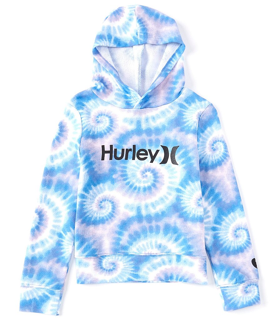 Hurley Big Girls 7-16 Tie-Dye Pullover Hoodie