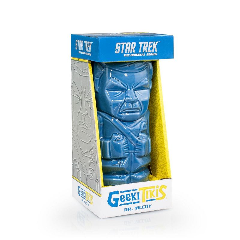 Beeline Creative Geeki Tikis Star Trek Dr. McCoy Mug | Crafted Ceramic | Holds 20 Ounces