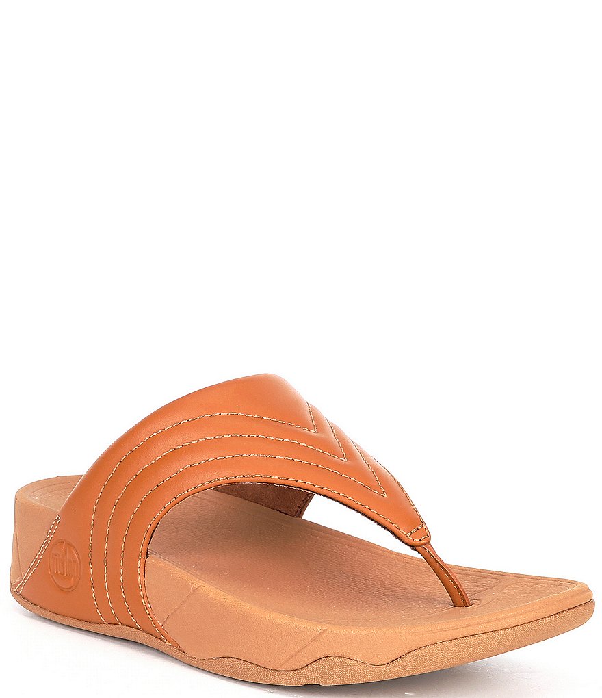Fitflop Walkstar Leather Toe Post Sandals