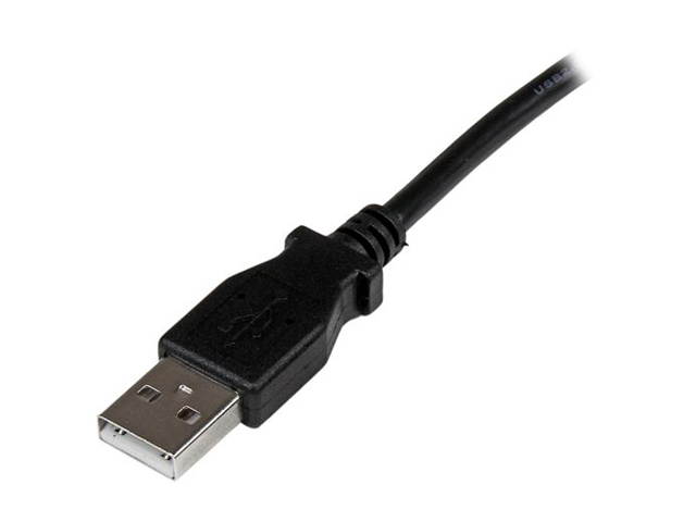 StarTech.com USBAB3ML USB 2.0 A to Left Angle B Cable - M/M
