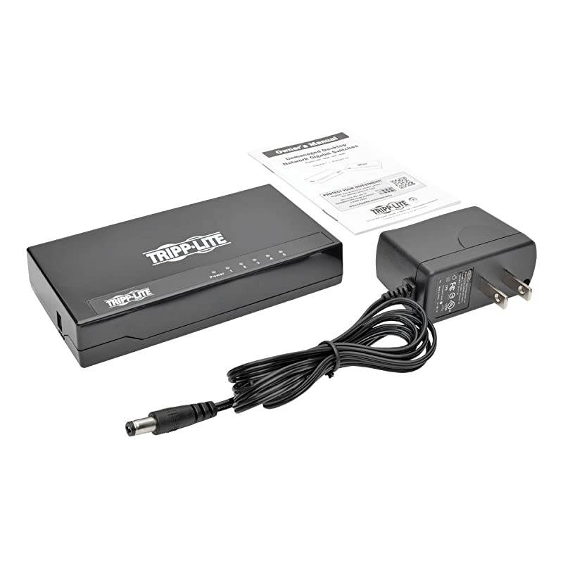 5Port Gigabit Ethernet Switch Desktop RJ45 Unmanaged Network Switch 101001000 Mbps RJ45 NG5P