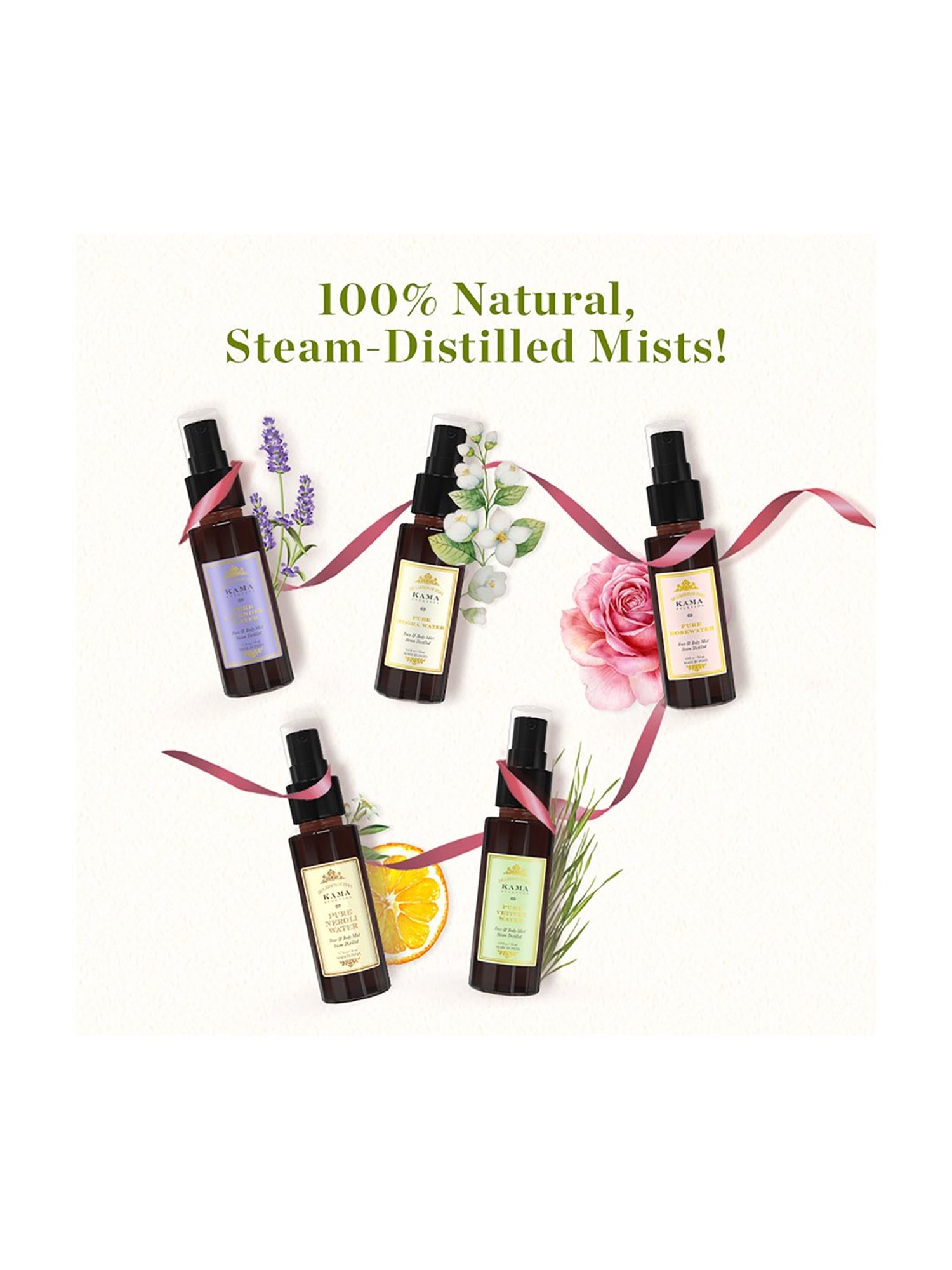 Kama Ayurveda Pure Vetiver Water 50 ml