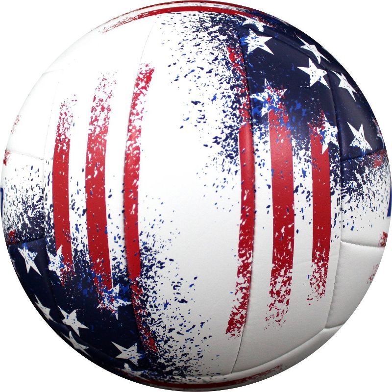 Sportime GradeBall Rubber Volleyballs, Assorted Colors, set of 6