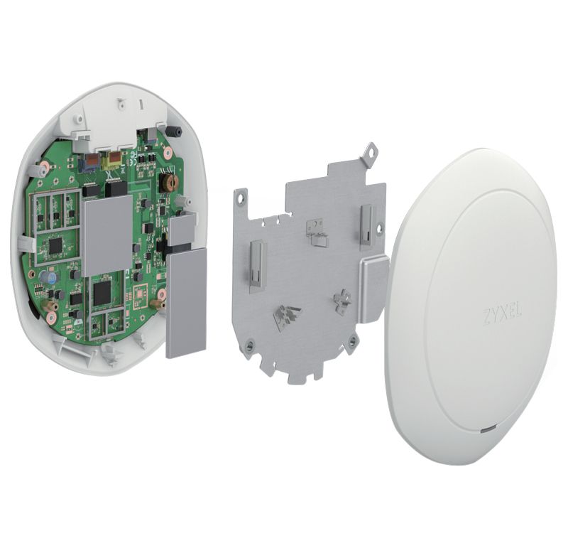 ZyXEL NWA1123-AC HD IEEE 802.11ac 1.60 Gbit/s Wireless Access Point - 5 GHz, 2.40 GHz - MIMO Technology - 2 x Network (RJ-45) - Gigabit Ethernet