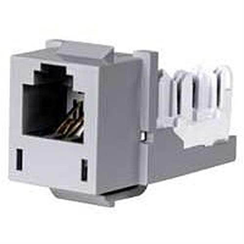 HUBBELL PREMISE WIRING HXJUGY Jack,Gray,Voice,RJ25