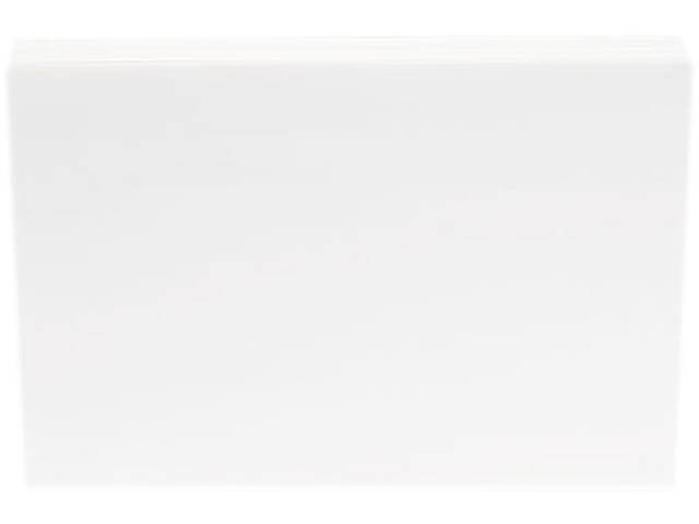 Universal Unruled Index Cards 4 x 6 White 500/Pack UNV47225