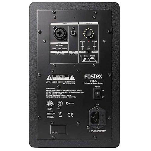Fostex PX-5 5.2" 2-way Professional Active Monitor Speaker, Single #AMS-PX-5