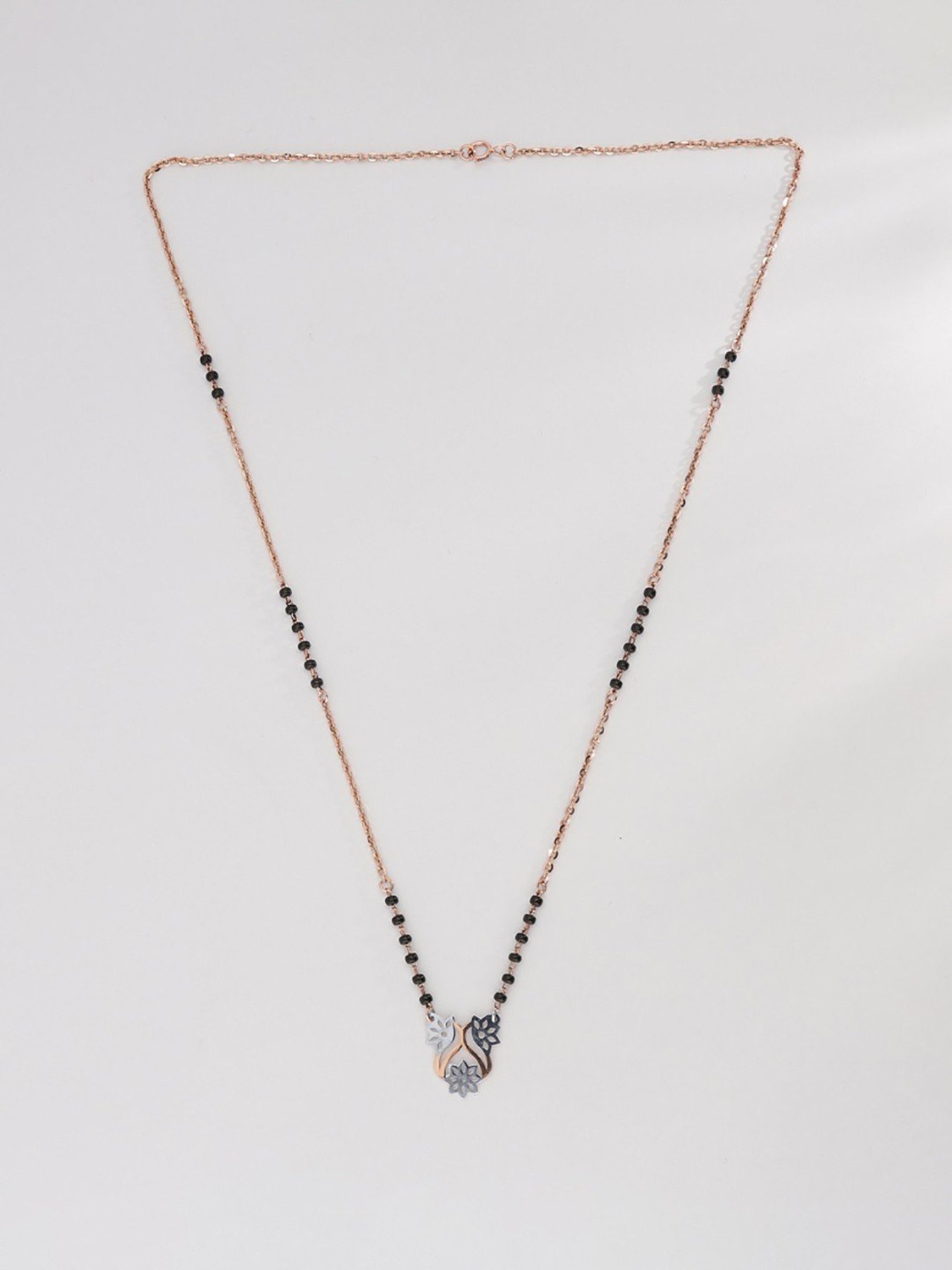 P.N.Gadgil Jewellers Orchid Dreams 22k Gold Mangalsutra