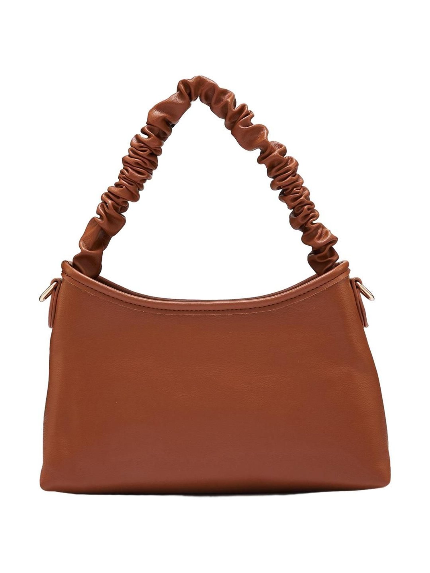 Globus Tan Textured Medium Hobo Handbag
