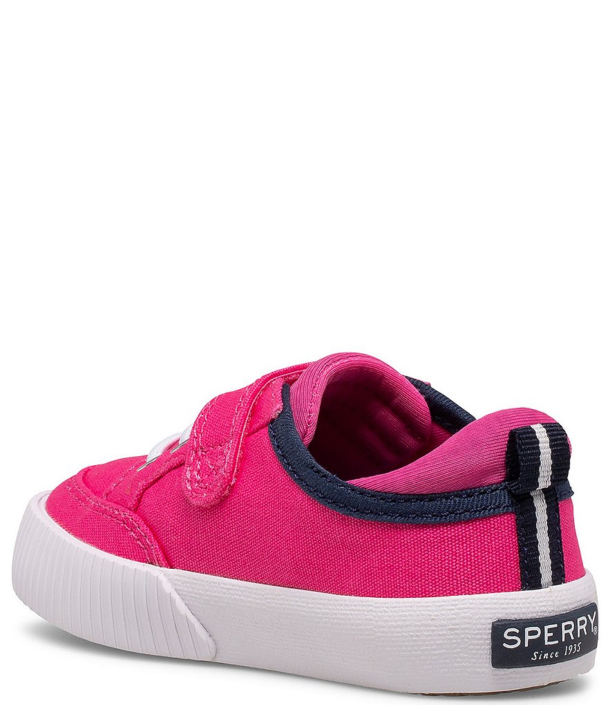 Sperry Girl's Covetide Jr Washable Canvas Sneakers (Toddler)