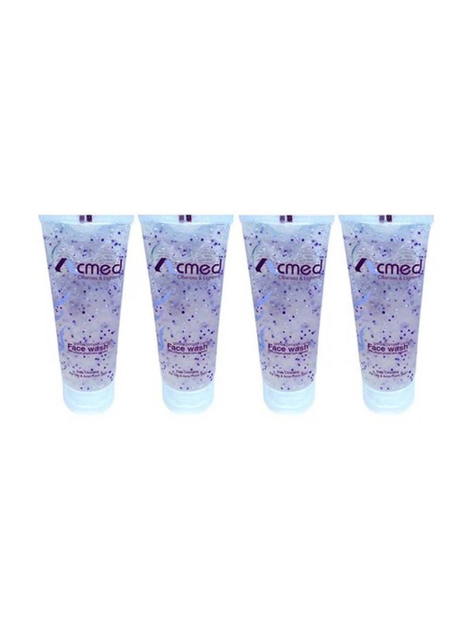 Acmed Pimple Care Face Wash - Pack of 4 (70 gm Each)