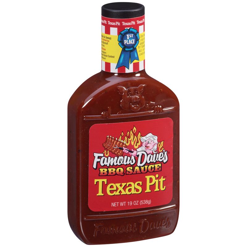 Famous Dave's Texas Pit Barbeque Sauce - 19oz