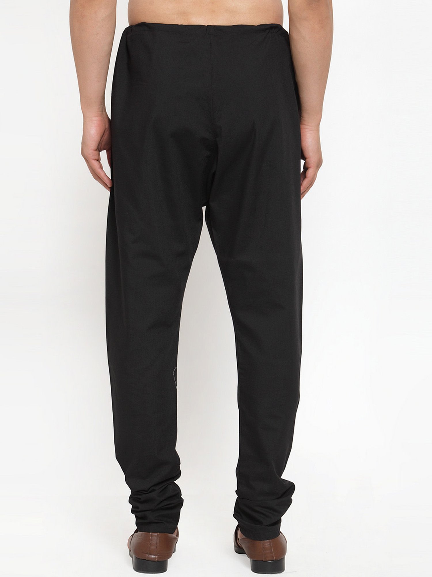 Jompers Black Fitted Churidars