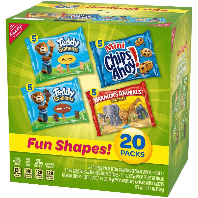 Nabisco Fun Shapes Cookies & Crackers Mix - 20oz
