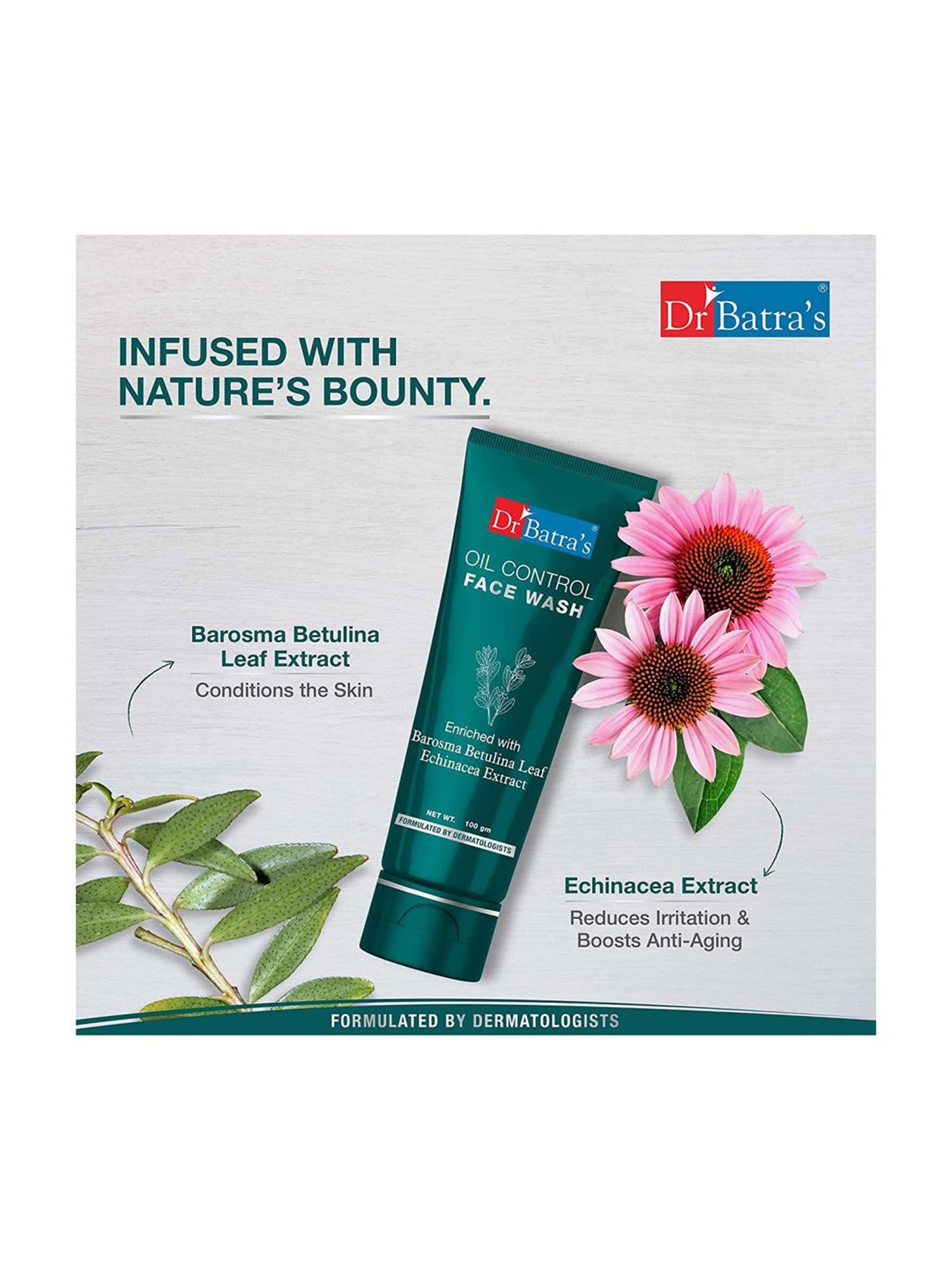 Dr. Batra's Face Wash Oil Control - 100 gm
