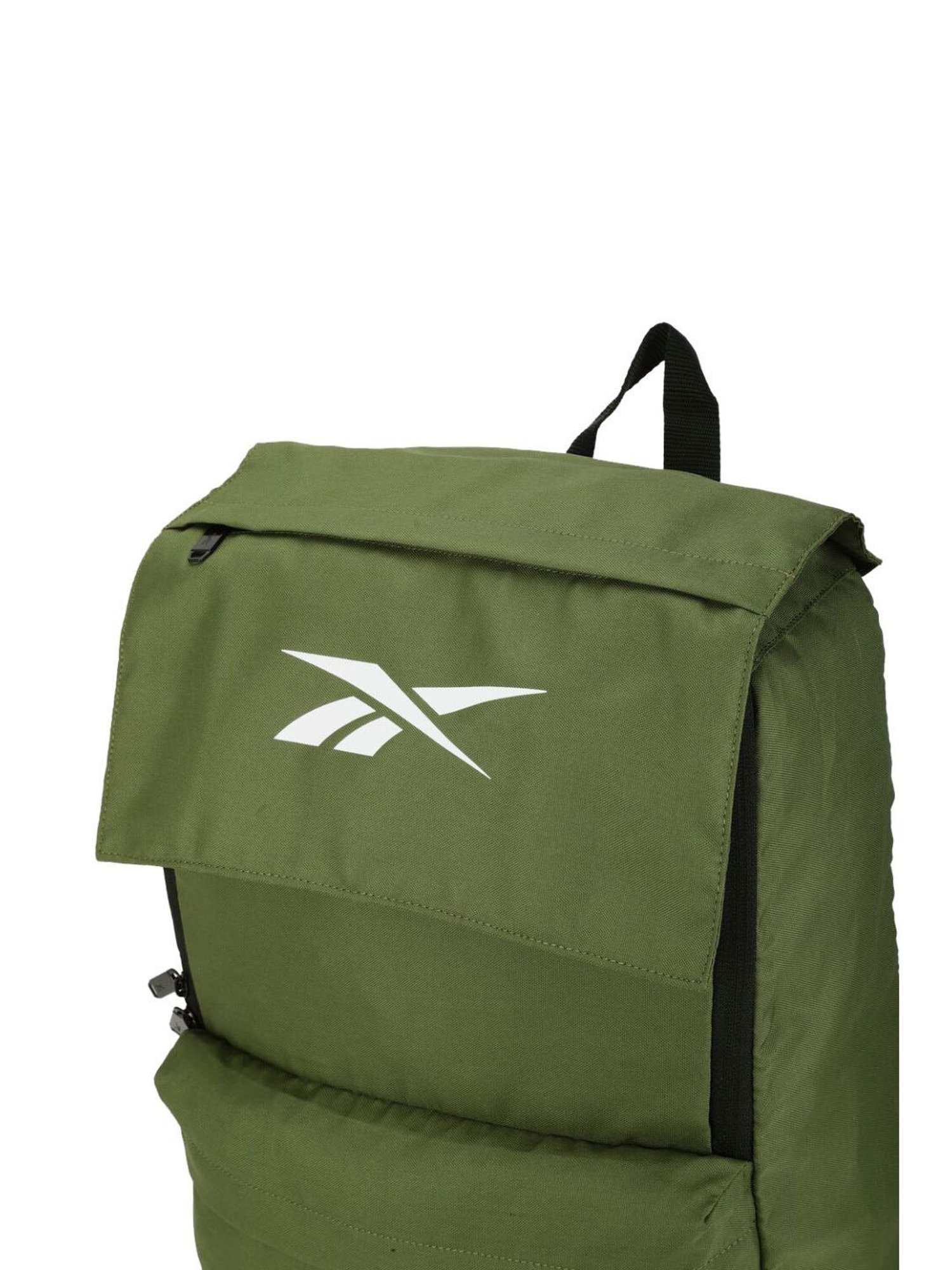 Reebok Green Polyester Solid Backpack