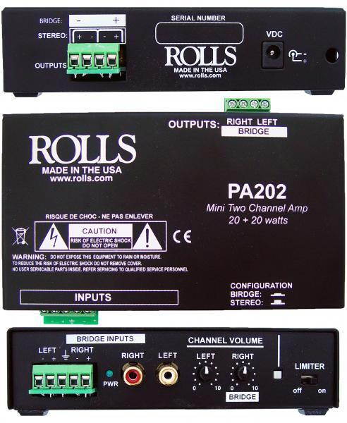 ETS InstaSnake PA202 Series 4-Channel Phantom Power Compatible CAT5 XLR Audio Baluns