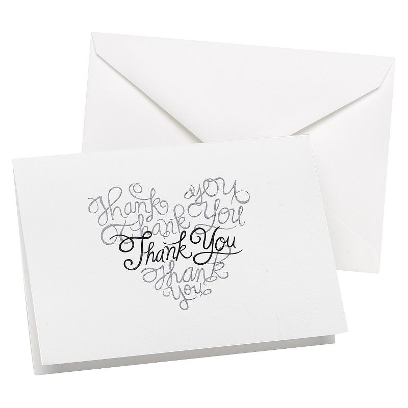 Love Letters Wedding Thank You Cards (50ct)