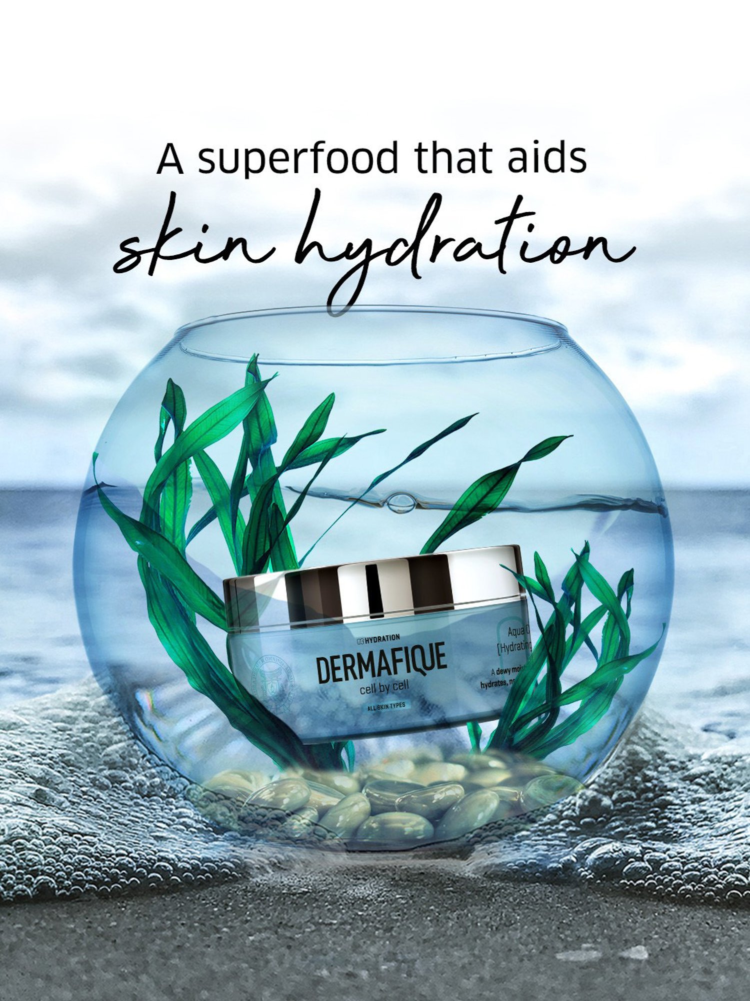 Dermafique Aqua Cloud Hydrating Creme - 200 gm