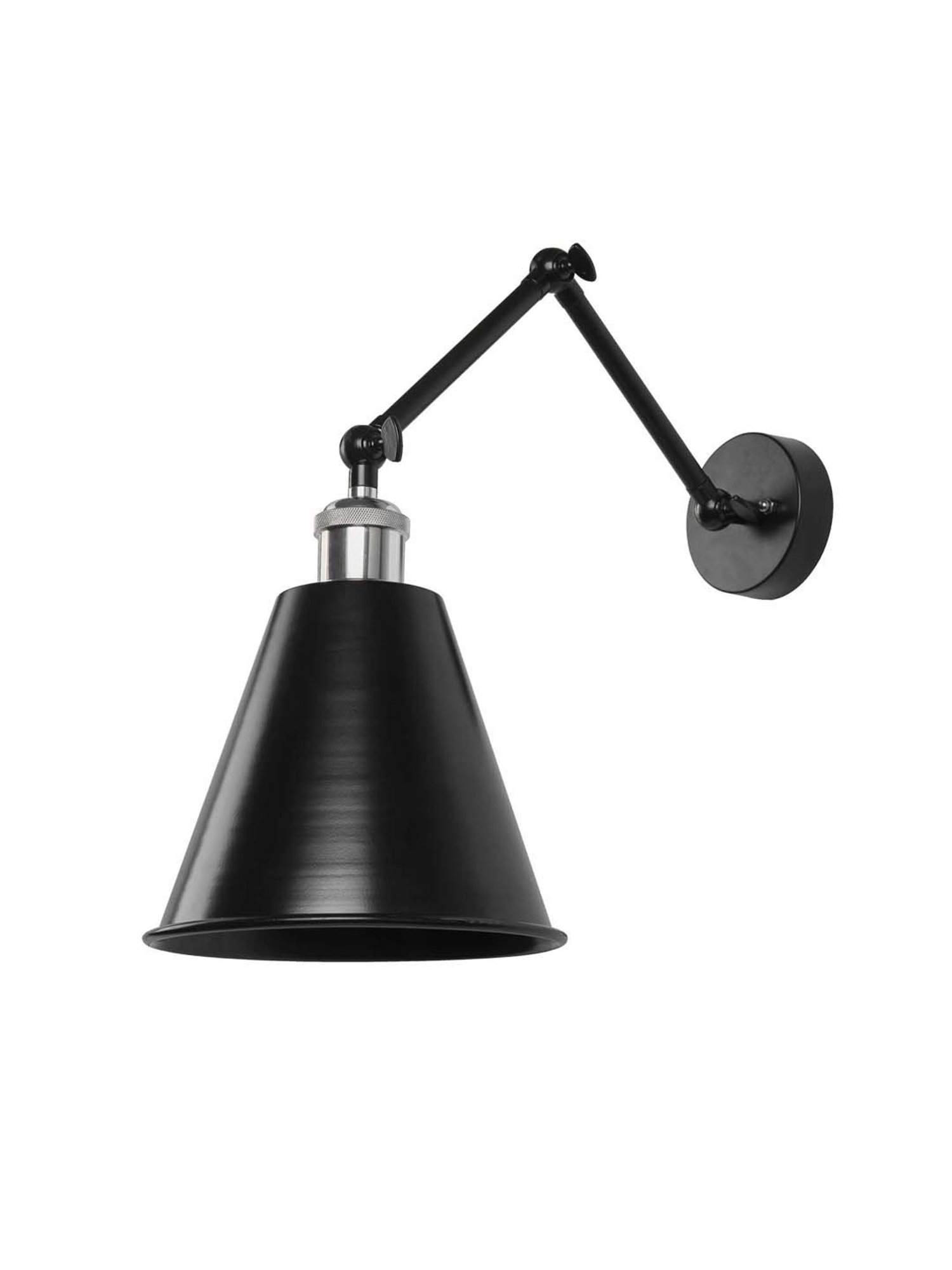 Homesake Black Edison 360 Guard Shade Wall Lamp - Set of 1