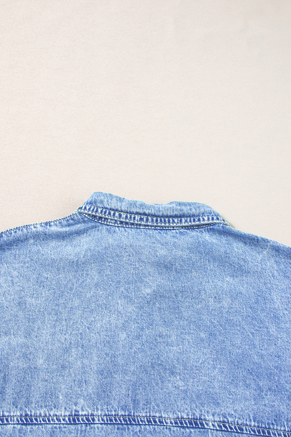 Multicolor Boho Floral Collared Long Sleeve Dress