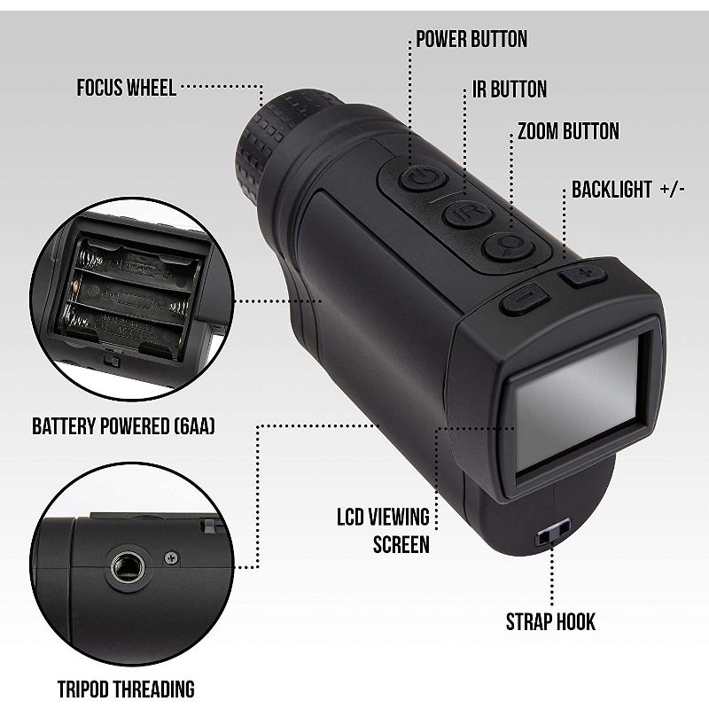 Cassini 800mm x 60mm Astronomical and Terrestrial/Land Telescope Kit - white