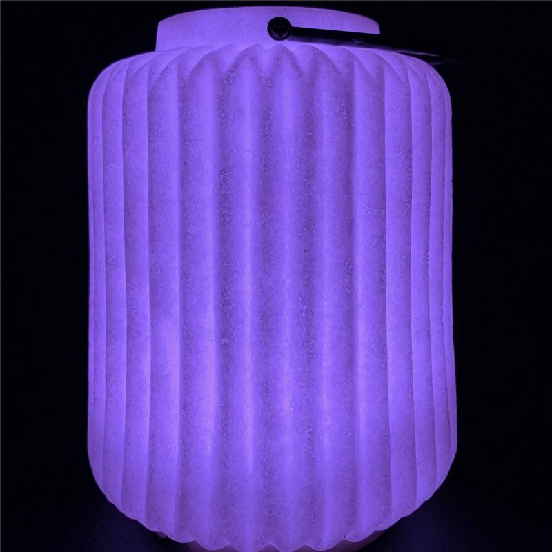 8" LED Solar Portable Outdoor Lantern with Flame - Techko Kobot