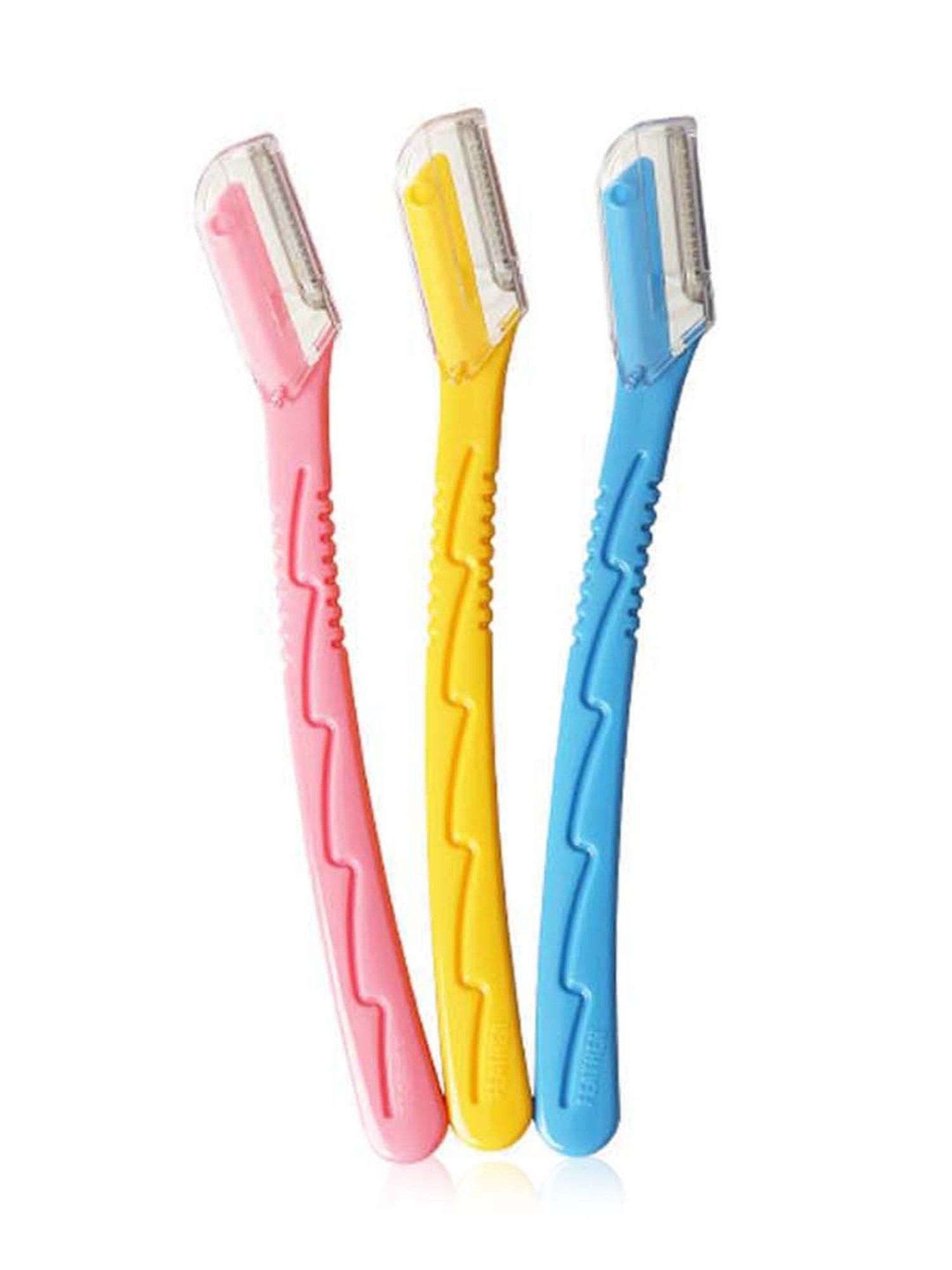 FEATHER Piany Eyebrow Shaper Razor - 3 Piece - 100 gm